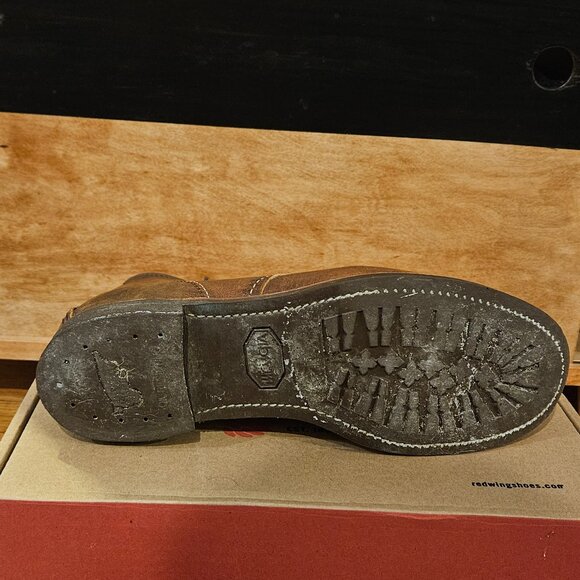 Red Wing Blacksmith Boots (Men's 10D) (Copper Rough and Tough) - Picture 7 of 9